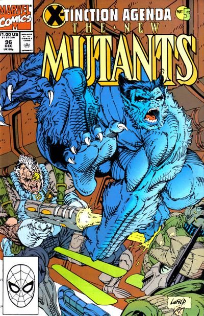 New Mutants, Vol. 1 #96A Direct Edition