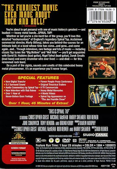 This Is Spinal Tap (1984) Special Edition - DVD