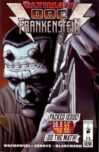 Doc Frankenstein #5A Color cover