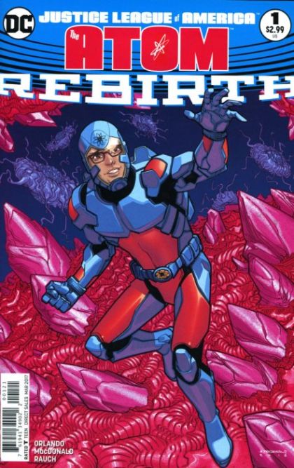 Justice League Of America: The Atom Rebirth #1B Variant Cover