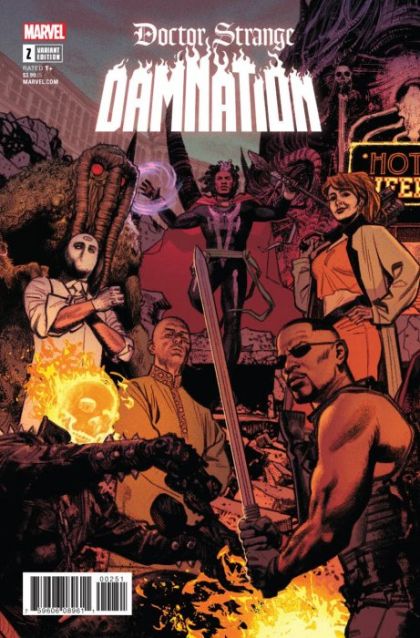 Doctor Strange: Damnation #2E Variant Greg Smallwood Connecting Cover