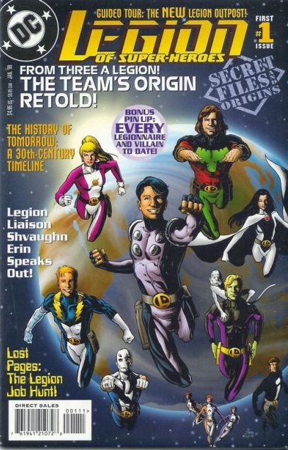 Legion of Super-Heroes Secret Files and Origins #1 Direct Edition