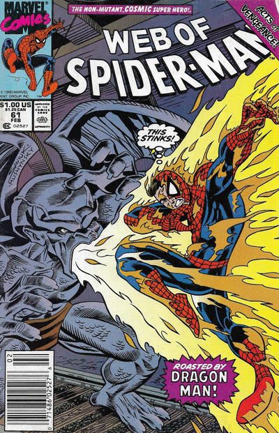 Web of Spider-Man, Vol. 1 #61B Newsstand Edition