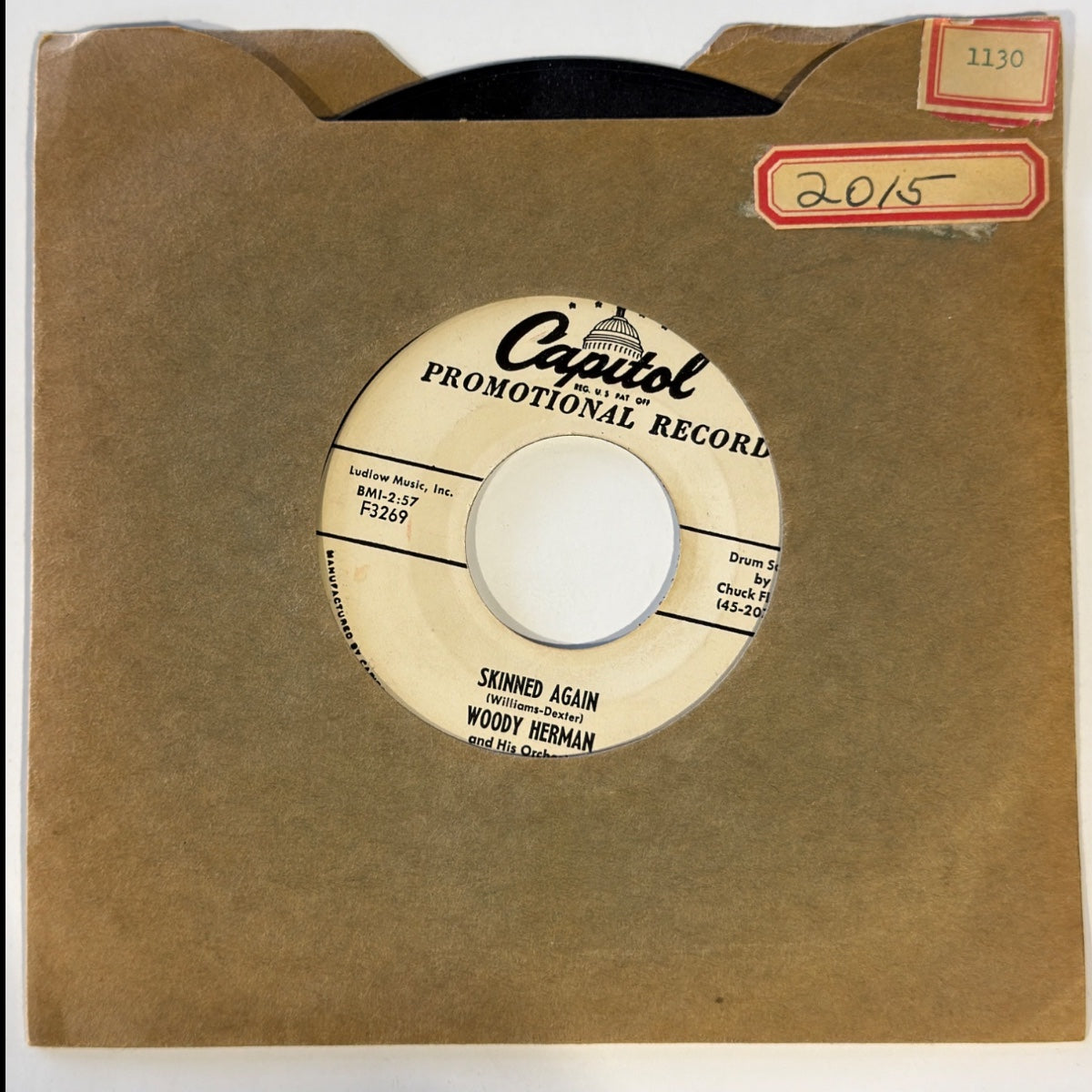 WOODY HERMAN and His Orch - SKINNED AGAIN (1955) - Vinyl