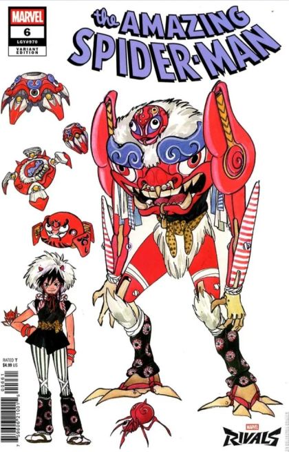The Amazing Spider-Man, Vol. 7 #6I Peach Momoko Rivals Variant