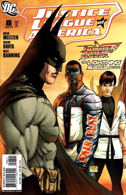 Justice League of America, Vol. 2 #8A Michael Turner & Peter Steigerwald Variant Cover