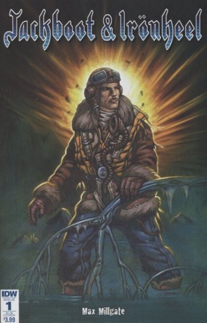 Jackboot & Irönheel #1B Variant Max Millgate Subscription Cover