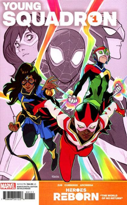 Heroes Reborn: Young Squadron #1A Regular Karl Kerschl Cover