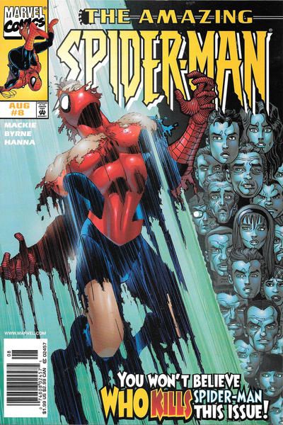 The Amazing Spider-Man, Vol. 2 #8B John Romita Jr. Newsstand