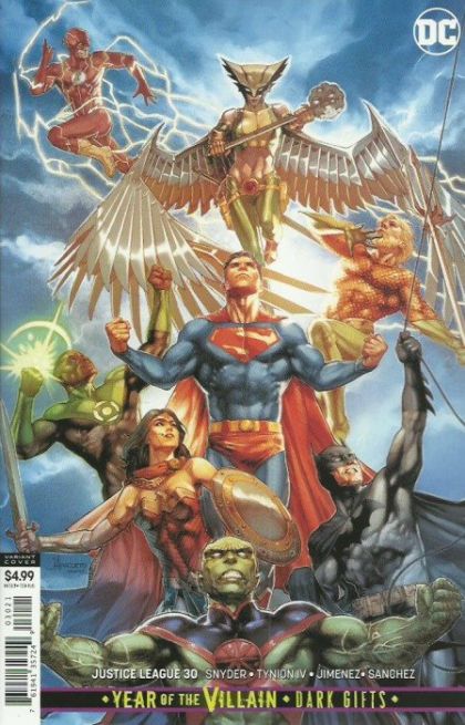 Justice League, Vol. 3 #30B Jay Anacleto Variant