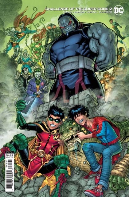 Challenge of The Super Sons #2B Card Stock Variant Edition