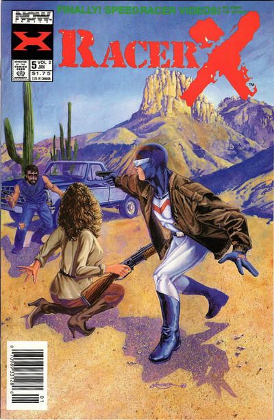 Racer X, Vol. 2 (NOW Comics) #5B Newsstand Edition