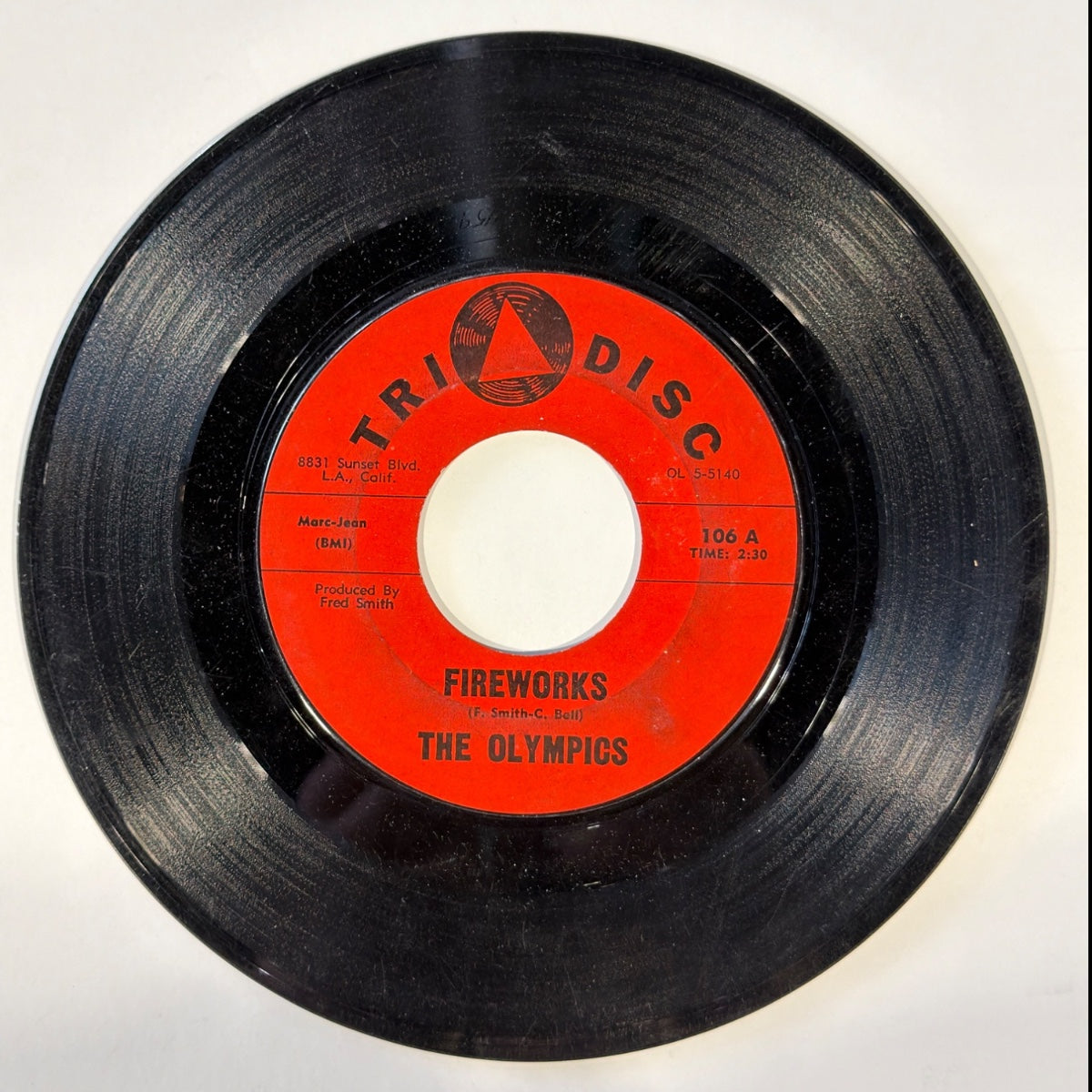 THE OLYMPICS - FIREWORKS (1963) - Vinyl