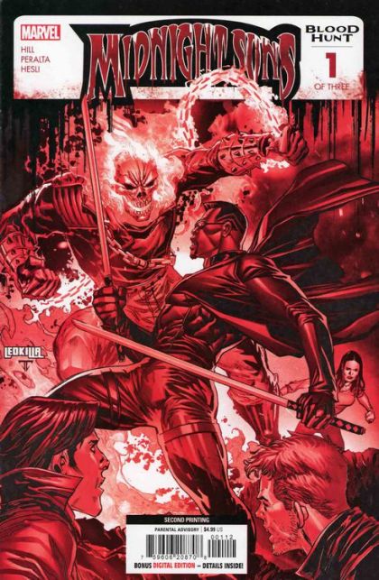 Midnight Sons: Blood Hunt #1B 2nd Printing Ken Lashley