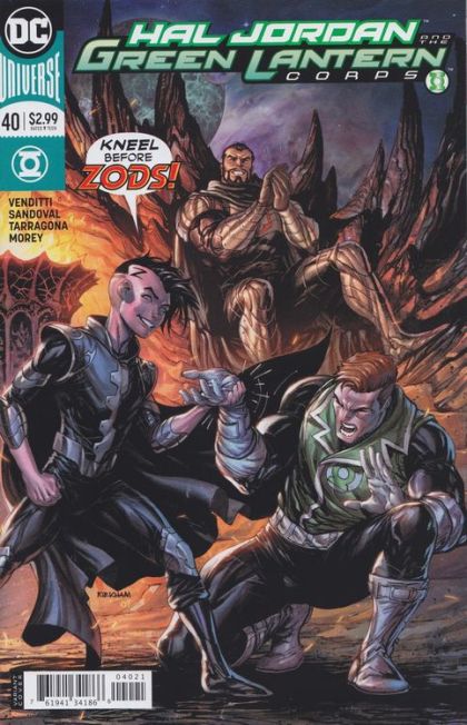 Hal Jordan and the Green Lantern Corps #40B Variant Tyler Kirkham Cover