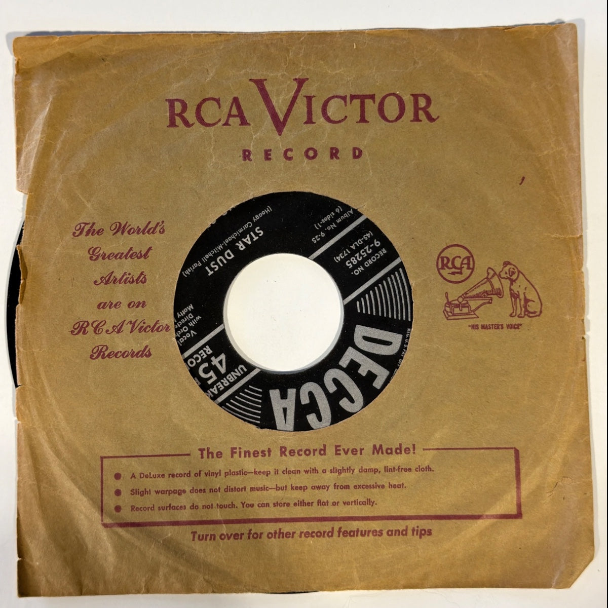 Unknown Artist - STAR DUST (1954) - Vinyl