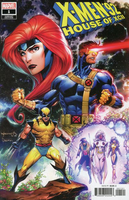 X-Men '92: House of XCII #1B Scott Williams Cover