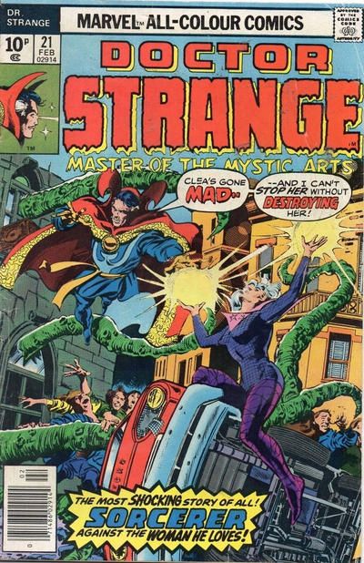 Doctor Strange, Vol. 2 #21B UK Price Variant