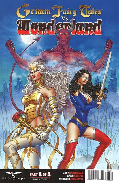 Grimm Fairy Tales Vs. Wonderland #4A Abhishek Malsuni Regular