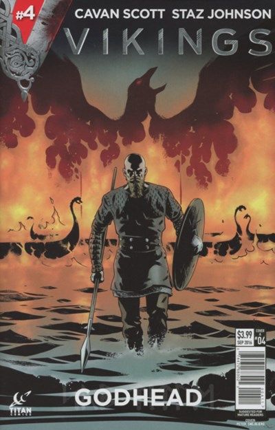 Vikings (Titan Books) #4A Regular Peter Snejbjerg Cover