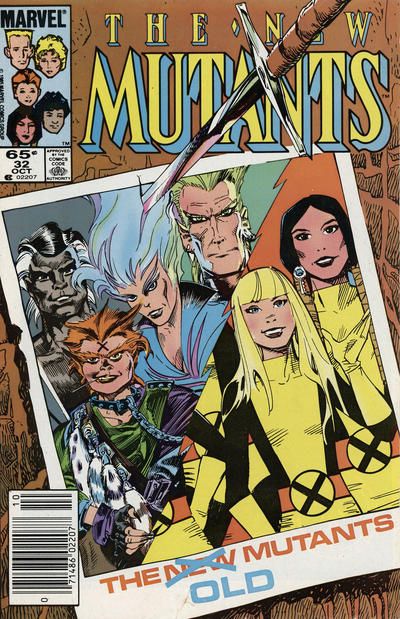New Mutants, Vol. 1 #32B Newsstand Edition