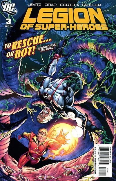 Legion of Super-Heroes, Vol. 6 #3A Yildiray Cinar & Wayne Faucher Regular Cover