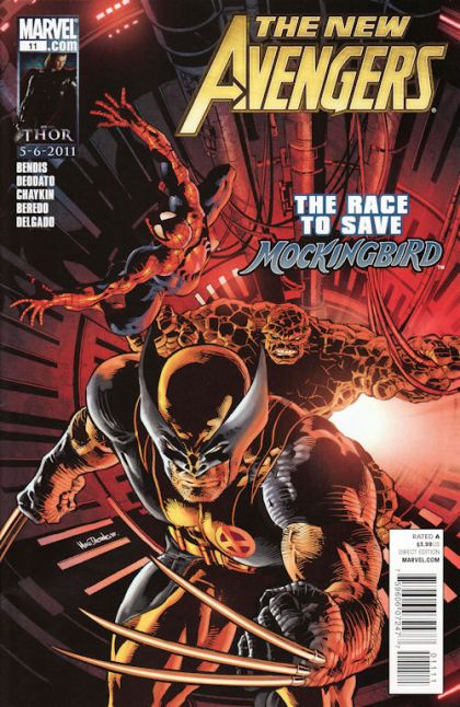 New Avengers, Vol. 2 #11A Mike Deodato Jr. Regular Cover