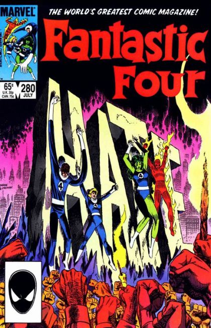 Fantastic Four, Vol. 1 #280A Direct Edition