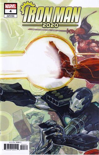 Iron Man 2020, Vol. 2 #4C Variant Simone Bianchi Connecting Cover