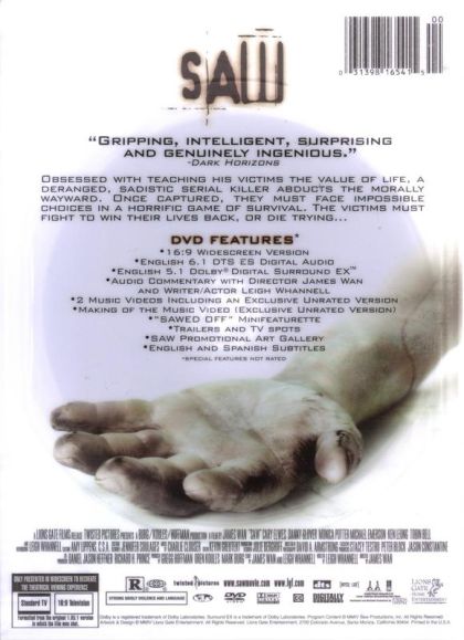 Saw (2004) Limited Edition - DVD