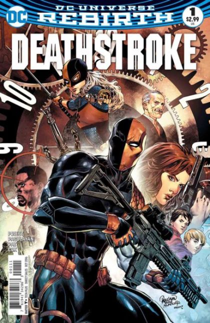Deathstroke, Vol. 4 #1A Regular Carlo Pagulayan Cover