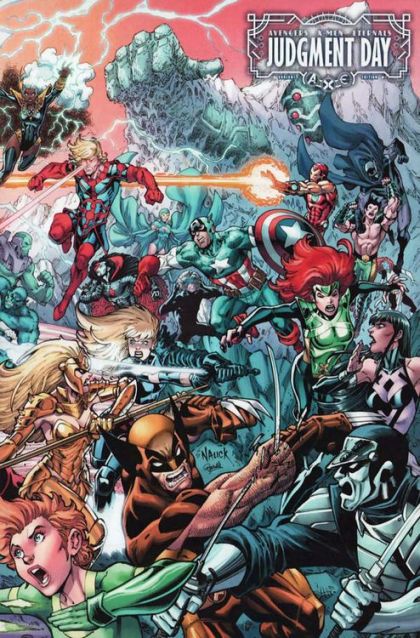 A.X.E.: Judgment Day #5B Todd Nauck Wraparound Variant