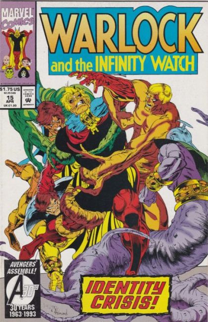 Warlock and the Infinity Watch #15A Direct Edition