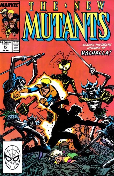 New Mutants, Vol. 1 #80A Direct Edition
