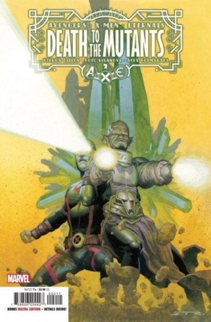 A.X.E.: Death to The Mutants #2A Regular Esad Ribic Cover