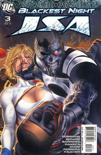 Blackest Night: JSA #3A Eddy Barrows Regular
