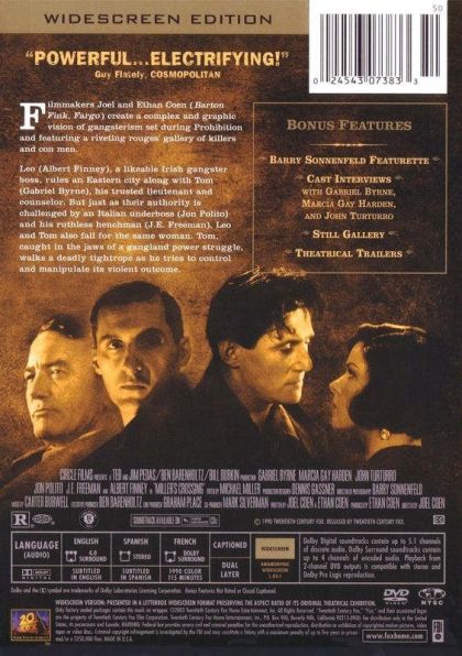 Miller's Crossing (1990) - DVD