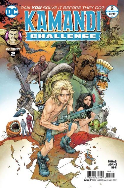 The Kamandi Challenge #2A Regular Kenneth Rocafort Cover
