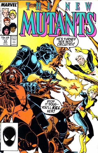 New Mutants, Vol. 1 #53A Direct Edition