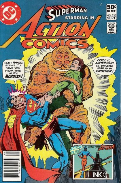 Action Comics, Vol. 1 #523B Newsstand Edition