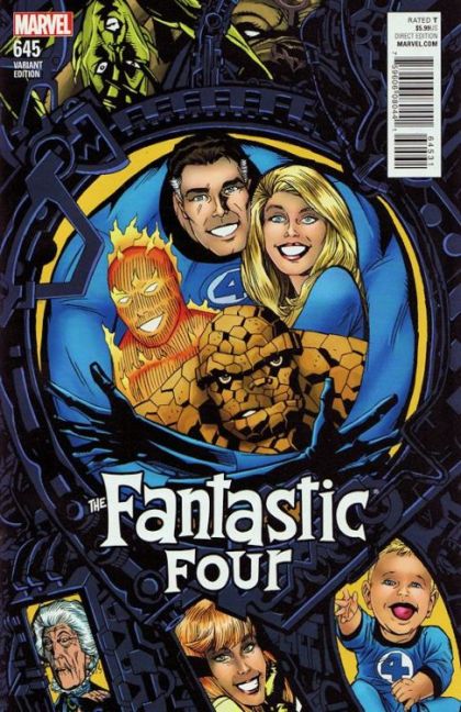 Fantastic Four, Vol. 5 #645C Michael Golden Connecting Variant Cover