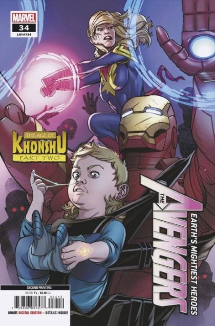 The Avengers, Vol. 8 #34C 2nd Printing Javier Garrón