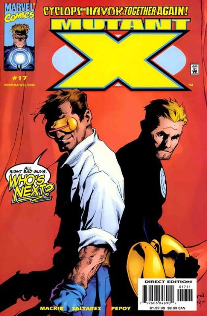 Mutant X #17A Direct Edition