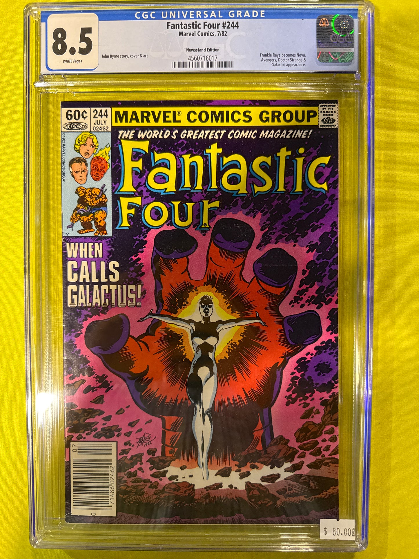 Fantastic Four #244 CGC 8.5