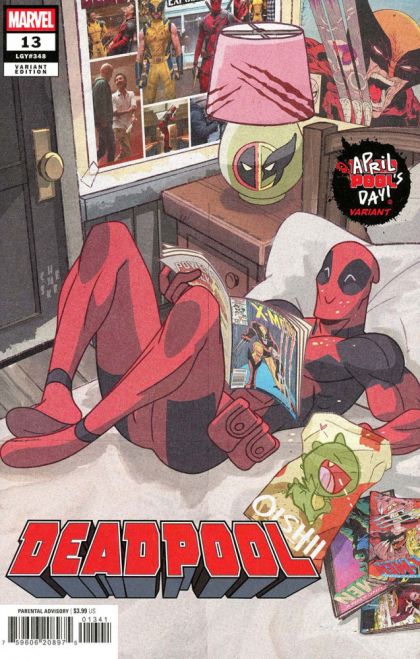 Deadpool, Vol. 9 #13D Sean Galloway April Pool's Day Variant