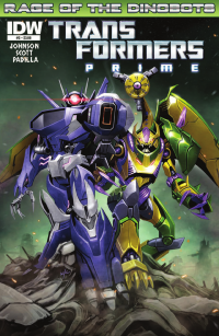 Transformers Prime: Rage of the Dinobots #3A