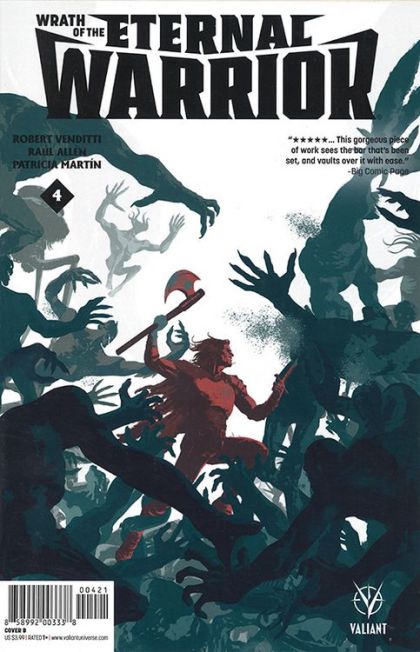 Wrath of The Eternal Warrior #4B Raúl Allén Variant