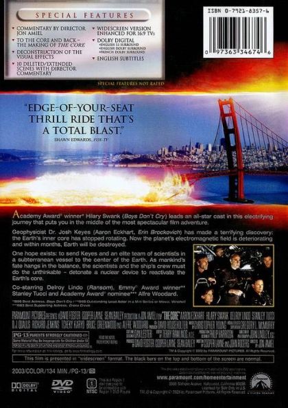 The Core (2003) - DVD