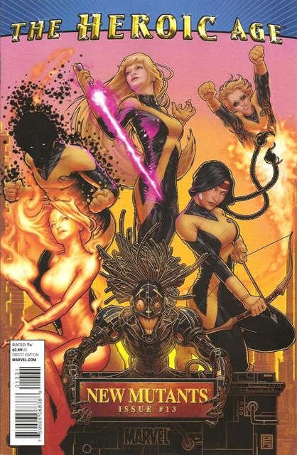 New Mutants, Vol. 3 #13C John Tyler Christopher 1:15 "Heroic Age" Cover