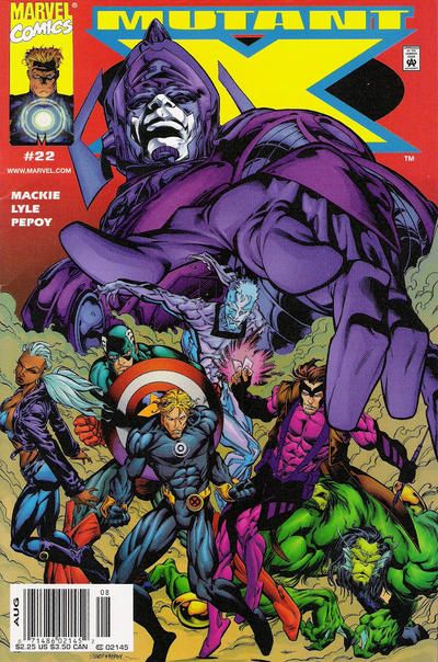 Mutant X #22B Newsstand Edition